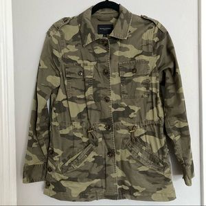 Camo Army Jacket From Banana Republic